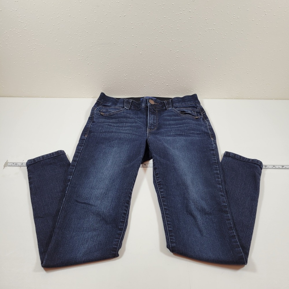 Democracy Ab-solution Skinny Jeans Womens 8 Blue Excellent Dark Wash B1105ADBX